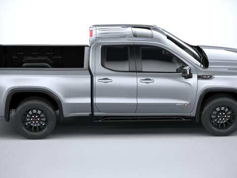 GMC Sierra AT4X double cab 2022 Model 3D