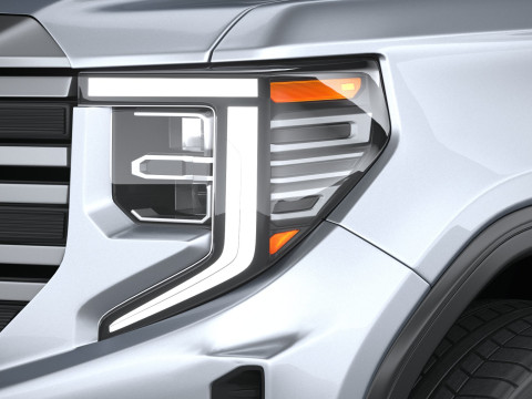 GMC Sierra AT4X double cab 2022 Model 3D