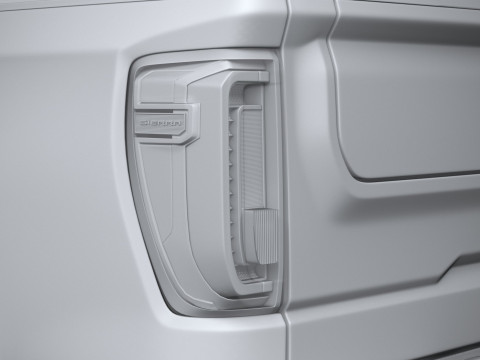 GMC Sierra AT4X double cab 2022 Model 3D