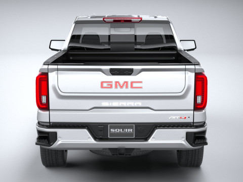 GMC Sierra AT4X regular cab 2022 3D Model