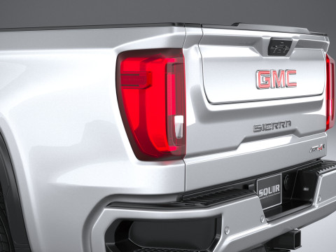 GMC Sierra AT4X regular cab 2022 3D Model