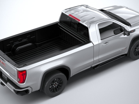 GMC Sierra AT4X regular cab 2022 3D Model