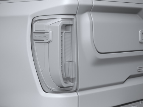 GMC Sierra AT4X regular cab 2022 3D Model