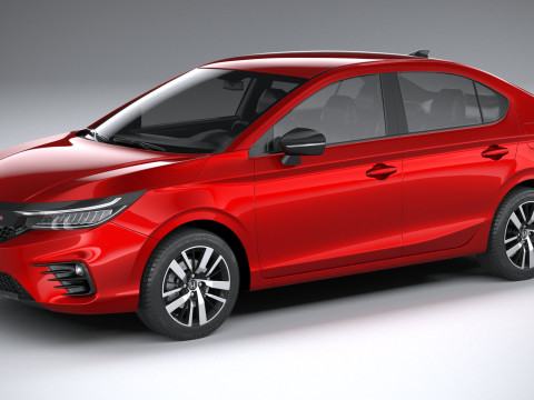 Honda City RS 2022 3D Model