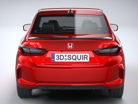 Honda City RS 2022 3D Model