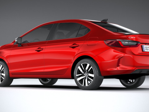 Honda City RS 2022 3D Model