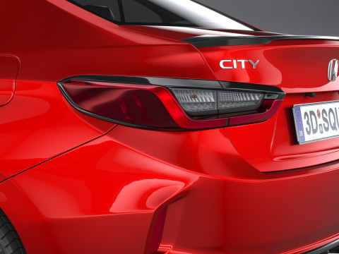 Honda City RS 2022 3D Model