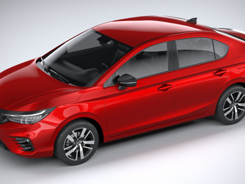 Honda City RS 2022 3D Model