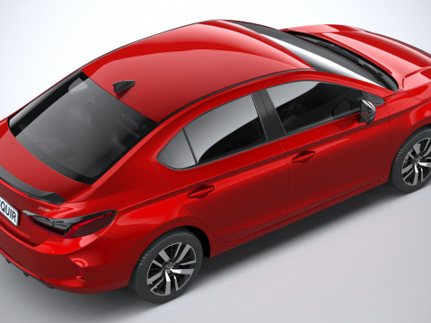 Honda City RS 2022 3D Model