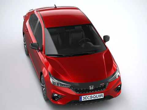 Honda City RS 2022 3D Model