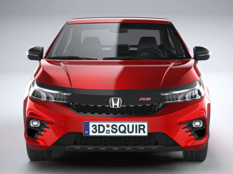Honda City RS 2022 3D Model