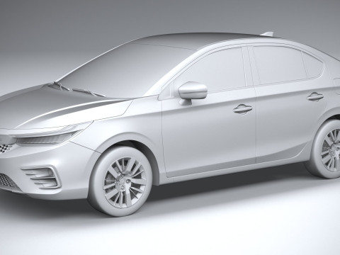 Honda City RS 2022 3D Model