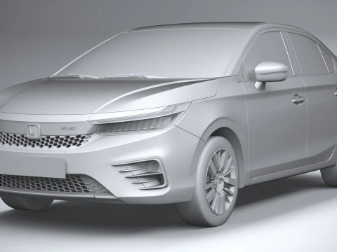 Honda City RS 2022 3D Model