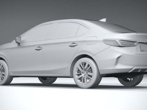 Honda City RS 2022 3D Model