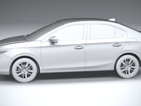 Honda City RS 2022 3D Model