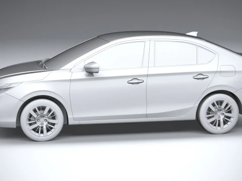 Honda City RS 2022 3D Model