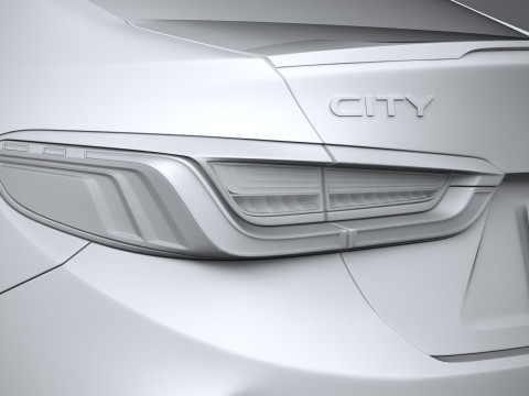 Honda City RS 2022 3D Model