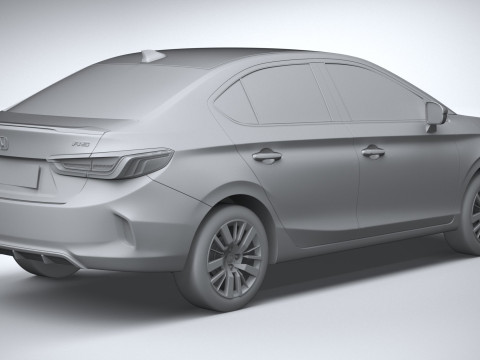 Honda City RS 2022 3D Model