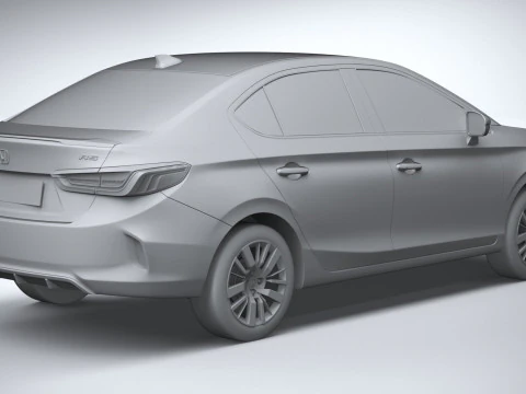 Honda City RS 2022 3D Model