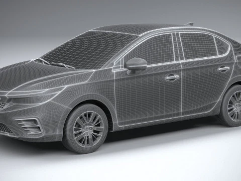 Honda City RS 2022 3D Model