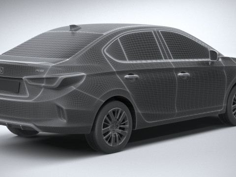 Honda City RS 2022 3D Model
