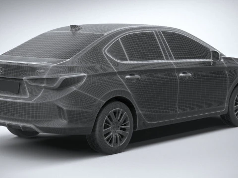Honda City RS 2022 3D Model