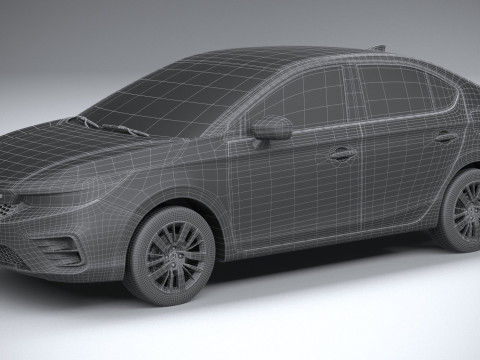 Honda City RS 2022 3D Model
