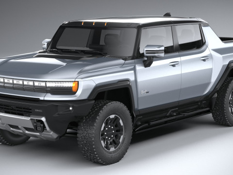 Hummer EV 2022 Modello 3D