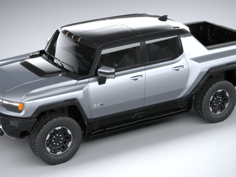 Hummer EV 2022 Modello 3D