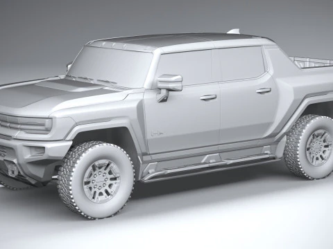 Hummer EV 2022 Modèle 3D