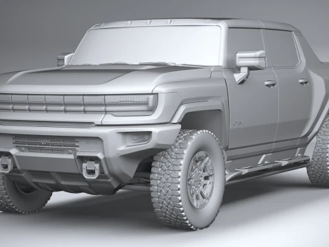 Hummer EV 2022 Modèle 3D