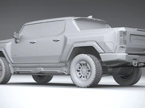 Hummer EV 2022 Modèle 3D