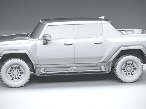 Hummer EV 2022 Modèle 3D