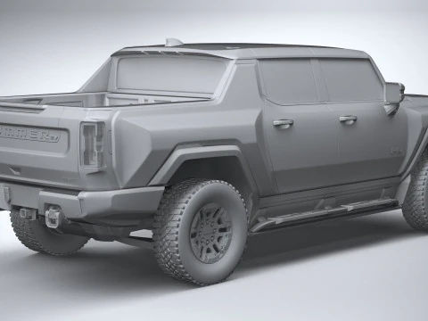 Hummer EV 2022 Modèle 3D