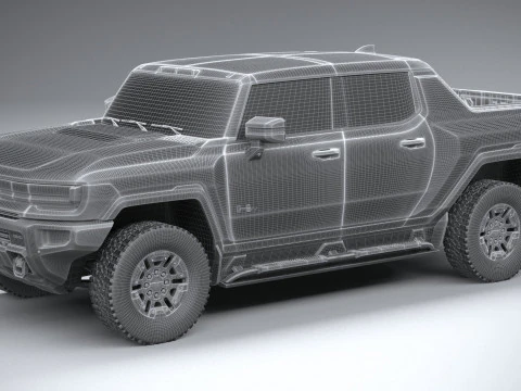 Hummer EV 2022 Modèle 3D