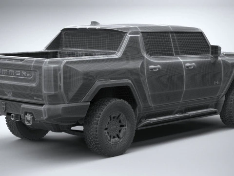 Hummer EV 2022 Modèle 3D