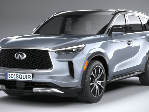 Infiniti QX60 2022 Modelo 3D