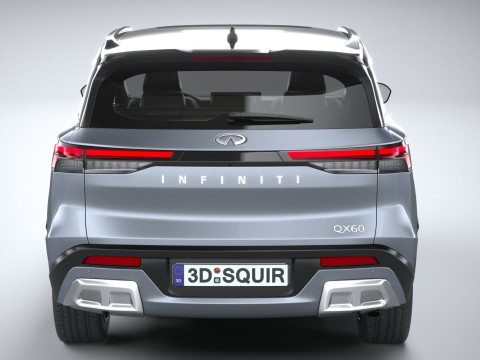 Infiniti QX60 2022 Modelo 3D