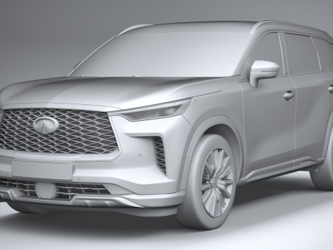 Infiniti QX60 2022 Modelo 3D