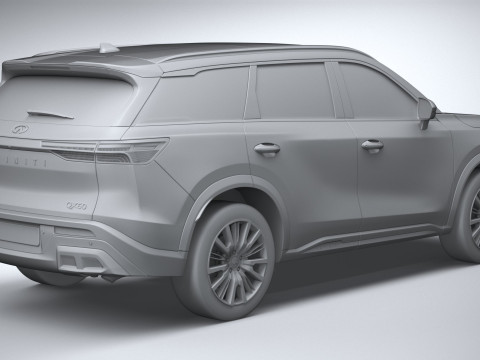 Infiniti QX60 2022 Modelo 3D