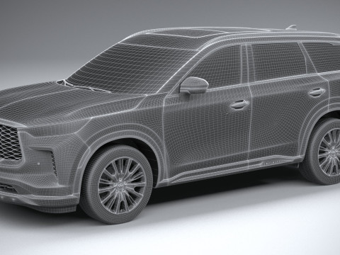 Infiniti QX60 2022 Modelo 3D
