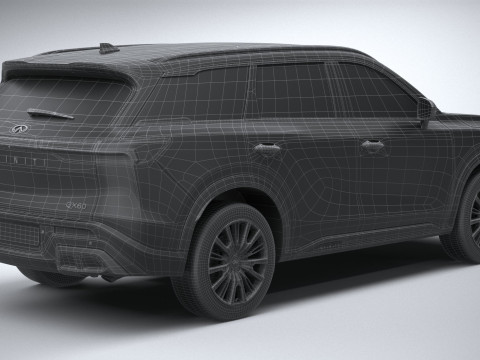 Infiniti QX60 2022 Modelo 3D