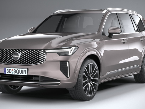 Volvo XC90 2025 Modello 3D