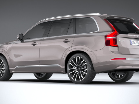 Volvo XC90 2025 Modello 3D