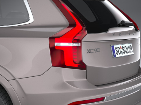 Volvo XC90 2025 Modello 3D