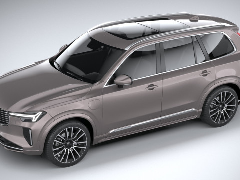 Volvo XC90 2025 Modello 3D