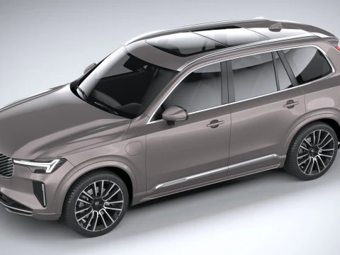 Volvo XC90 2025 3D Model