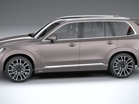 Volvo XC90 2025 Modello 3D