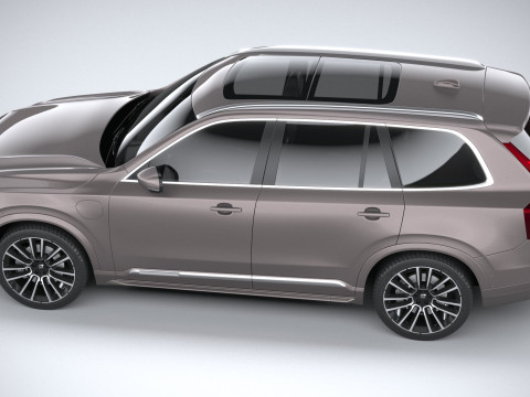 Volvo XC90 2025 Modello 3D