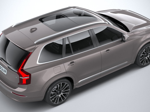 Volvo XC90 2025 Modello 3D